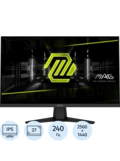 Монитор MSI MAG 274QF X24 27 IPS/QHD/240Hz/0,5ms/2xHDMI/DP/250сd