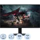 Монитор Samsung Odyssey(LS27DG502EIXCI)27/WQHD/IPS/180Hz/350cd/1ms/HDMI/DP