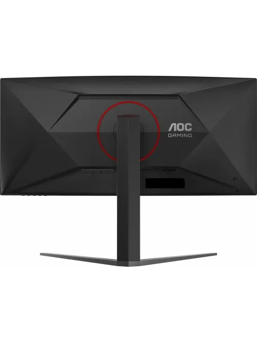 Монитор AOC CU34G4 34 UWQHD/1500R/21:9/VA/180Гц/300cd/HDMI/DP/HAS/черн