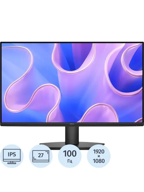 Монитор Dell 27 SE2725HM FHD/IPS/100Hz/250cd/5ms/HDMI, VGA