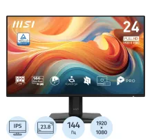 Монитор MSI PRO MP242 E14A 23.8 IPS/QHD/144Hz/4ms/HDMI/DP/VGA/300сd