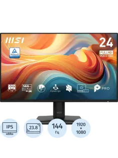 Монитор MSI PRO MP242 E14A 23.8 IPS/QHD/144Hz/4ms/HDMI/DP/VGA/300сd