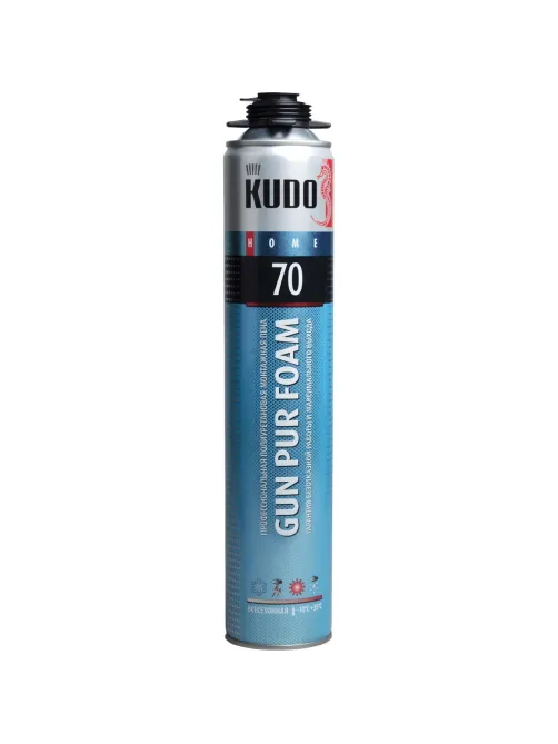 Пена монтажная проф KUDO Home 70, всесезонная, 1000 мл/950 г (229480)