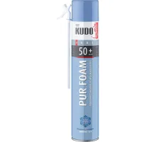 Пена монтажная бытовая Kudo Home 50+, всесезонная, 1000 мл 135156