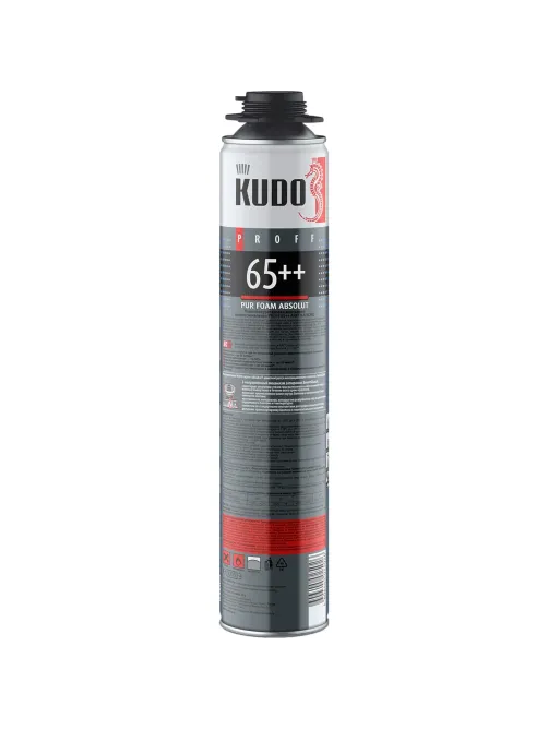 Пена монтажная проф Kudo Absolut Proff 65++ Arktica Nord,зим, 1000 мл 54410