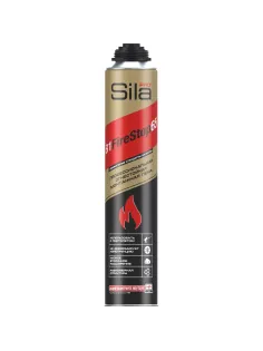 Пена монтажная профессиональная Sila Pro B1 Firestop 65 огнестойкая 850 мл