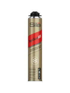 Пена монтажная профессиональная Sila Pro TopGun 65 зимняя, 875мл (SPTG65w)