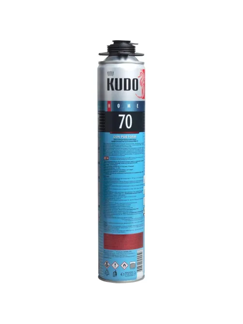 Пена монтажная проф KUDO Home 70, всесезонная, 1000 мл/950 г (229480)