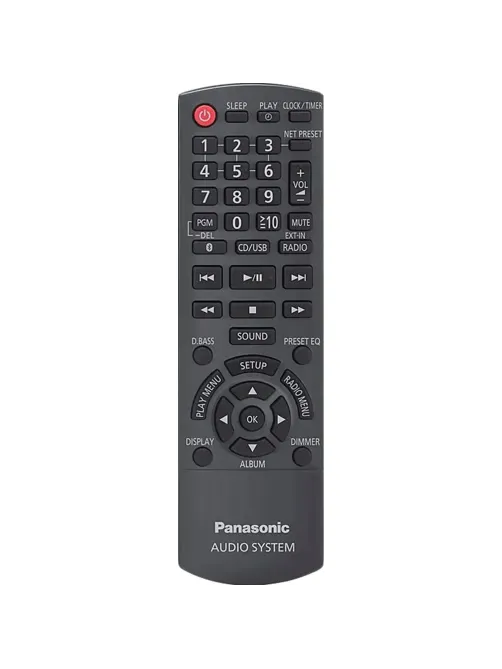 Музыкальный центр Panasonic SC-PMX802EES, Hi-Fi, серебро