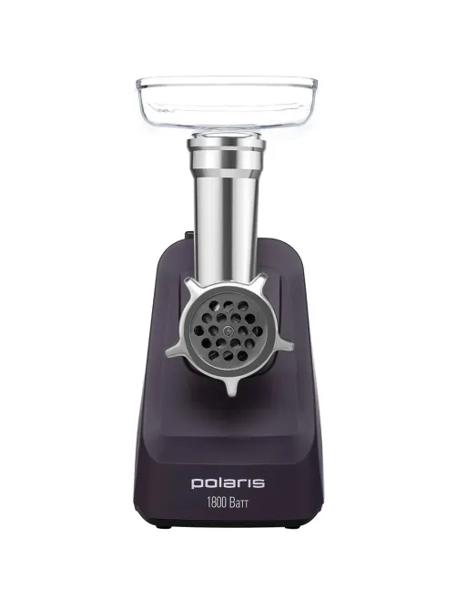 Мясорубка Polaris PMG 1852 RUS, 1800 Вт, бордовый