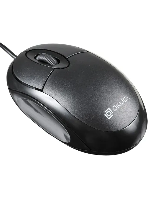 Мышь компьютерная Oklick 105S черный оптическая 800dpi/3but (400941)