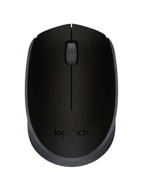 Мышь компьютерная Logitech M171 черная/беспроводная (910-004643/910-004424)