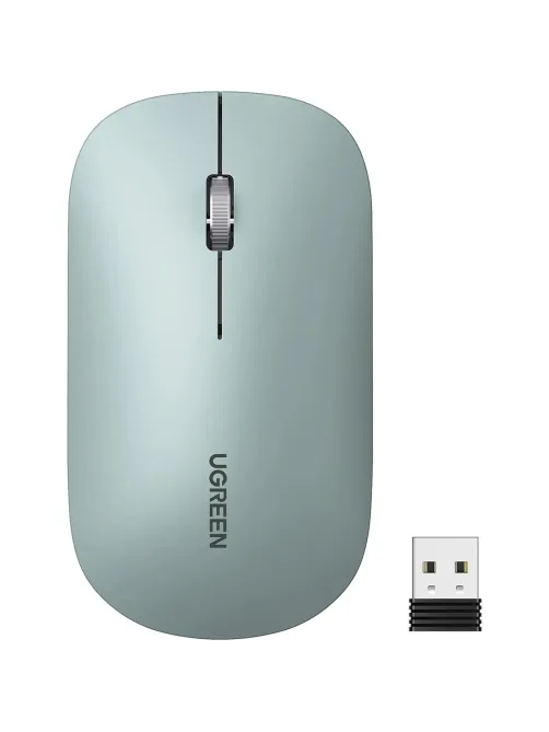 Мышь компьютерная Ugreen MU001 (90374) зеленый WLS