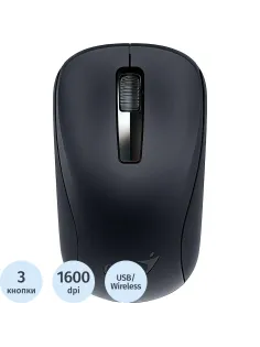Мышь компьютерная Genius NX-7005 (NewPackage), Black беспроводная