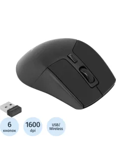 Мышь компьютерная Acer OMR150 black (1600dpi) wireless USB(ZL.MCEEE.00K)