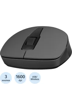 Мышь компьютерная HP беспров. 150 Wireless черный (2S9L1AA)