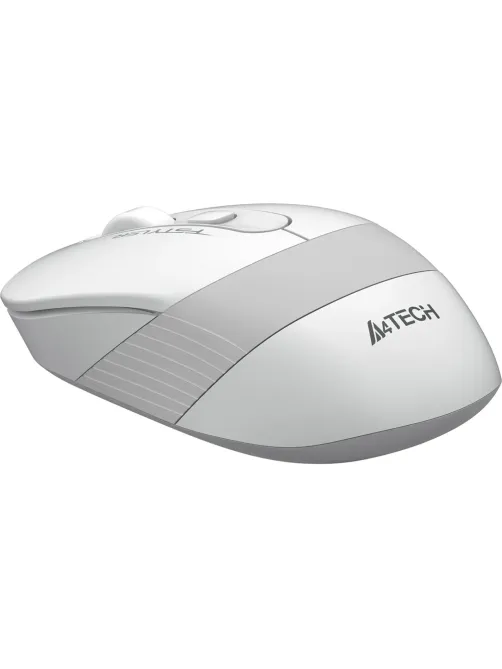 Мышь компьютерная A4Tech Fstyler (FG10 WHITE)бел/сер/2000dpi/беспроводн/3кн