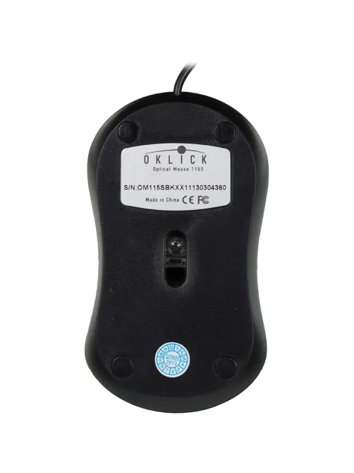 Мышь компьютерная Oklick 115S USB черная
