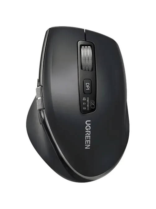 Мышь компьютерная UGREEN M751 (45792) беспроводная,2.4 GHz&BT, черный