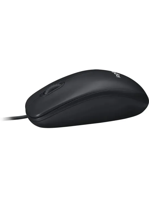 Мышь компьютерная Logitech Mouse M100,  Black, USB, 1000dpi, (910-006652)