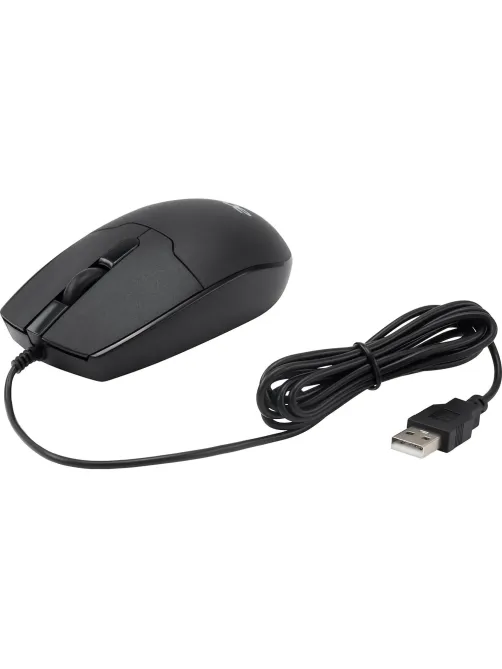 Мышь компьютерная Acer OMW126 черный оптическая (1200dpi) USB (2but)
