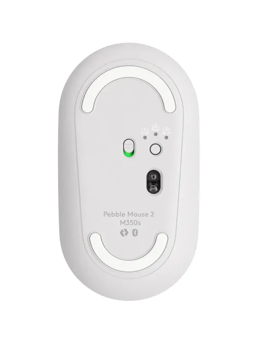 Мышь компьютерная Logitech беспр. M350S Pebble 2 BT TONAL WHITE 910-007013