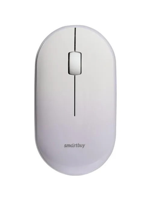 Мышь компьютерная Smartbuy 266AG беспровод белая градиент (SBM-266AG-W)/40