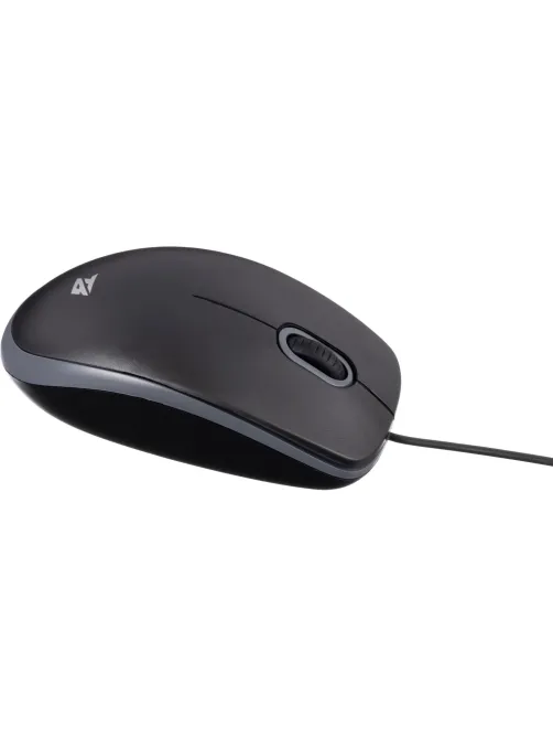 Мышь компьютерная Bigtech BM-B100BG черный/серый