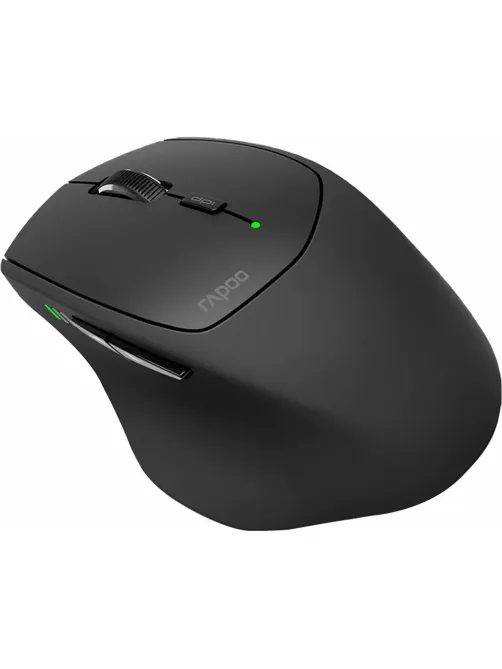 Мышь компьютерная RAPOO беспроводная MT550, цвет - черный