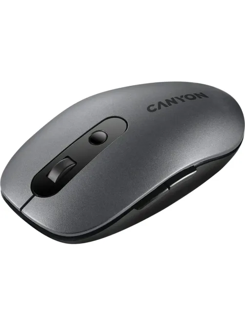 Мышь компьютерная CANYON беспров. MW-9 серый (CNS-CMSW09DG)