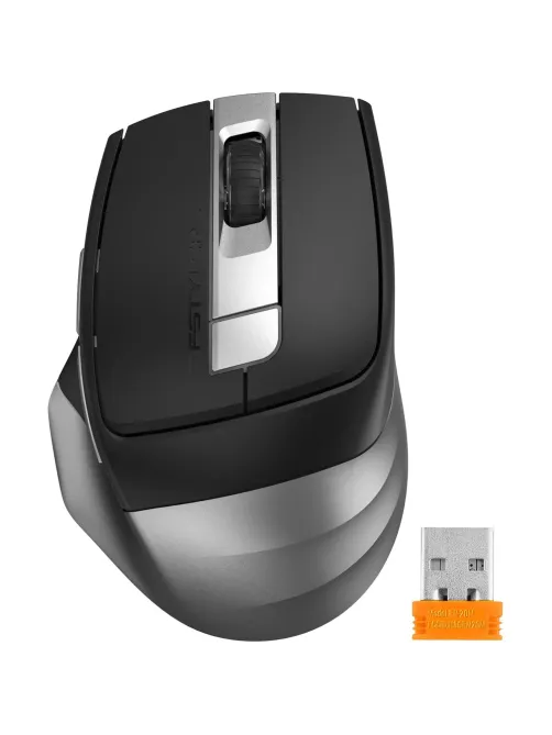 Мышь компьютерная A4Tech Fstyler (FB35C  SMOKY GREY) оптич/2400dpi/6but