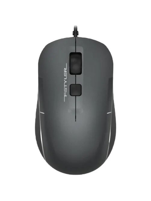 Мышь компьютерная A4Tech Fstyler FM26 серый/черный (800-1600dpi) USB (4but)