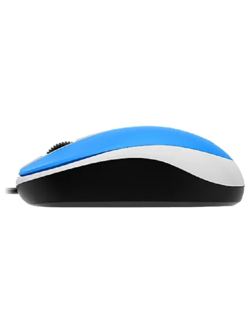 Мышь компьютерная Genius DX-120,USB, оптическая, 1000 DPI 1.5m, голубой