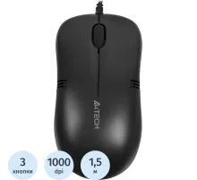 Мышь компьютерная A4Tech V-Track Padless (OP-560NU) черн оптич 1200dpi/3but