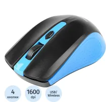 Мышь компьютерная Smartbuy ONE 352 беспровод сине-черная(SBM-352AG-BK) / 60