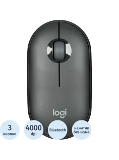 Мышь компьютерная Logitech Pebble 2 M350S граф.4000dpi silent(910-006988)