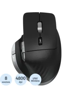 Мышь компьютерная Acer OMR405,черн,оптич,4800dpi,BT/Radio USB(ZL.MCEEE.02V)