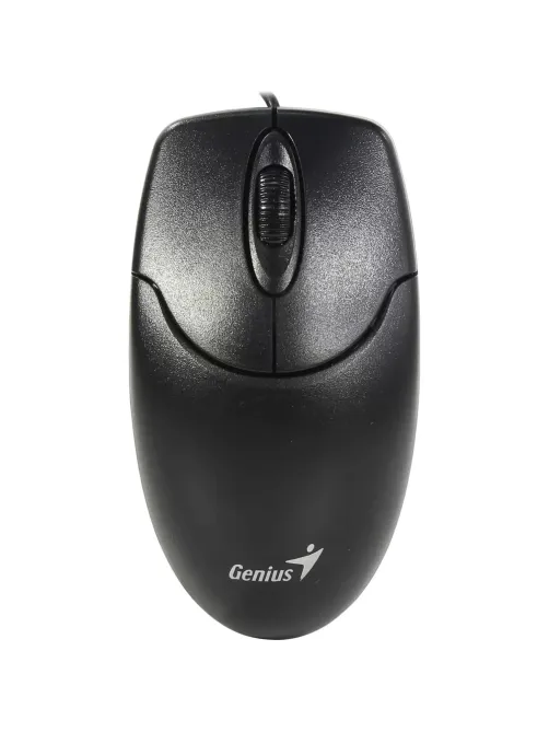 Мышь компьютерная Genius NetScroll 120 V2, 1000 DPI, кабель 1.5 м, черный