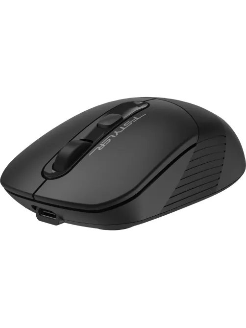 Мышь компьютерная A4Tech Fstyler (FB10C STONE BLACK) черн/2400dpi/беспр/4кн