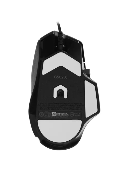 Мышь компьютерная Logitech G502 X черн.25600dpi USB 13but(910-006142)