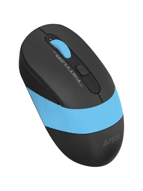 Мышь компьютерная A4Tech Fstyler (FG10 BLUE)черн/син/2000dpi/беспроводн/4кн