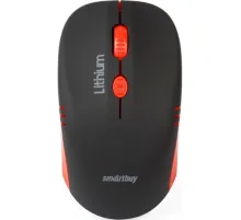 Мышь компьютерная Smartbuy ONE 344CAG черно-красная (SBM-344CAG-KR)