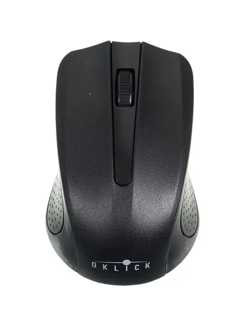 Мышь компьютерная Oklick 485MW черный оптич WLS USB/1600dpi/3but