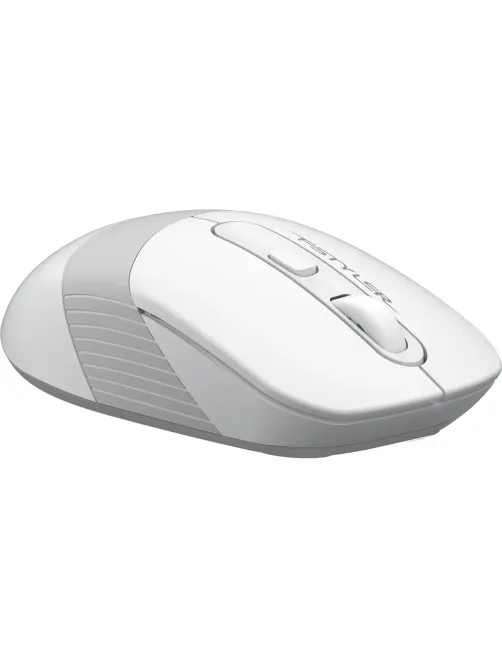 Мышь компьютерная A4Tech Fstyler (FG10 WHITE)бел/сер/2000dpi/беспроводн/3кн