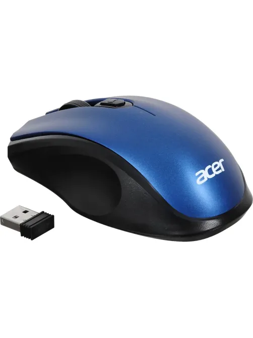 Мышь компьютерная Acer OMR031, черно-синий