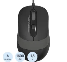 Мышь компьютерная A4Tech Fstyler FM10 чер/серый опт (1600dpi) USB (4but)