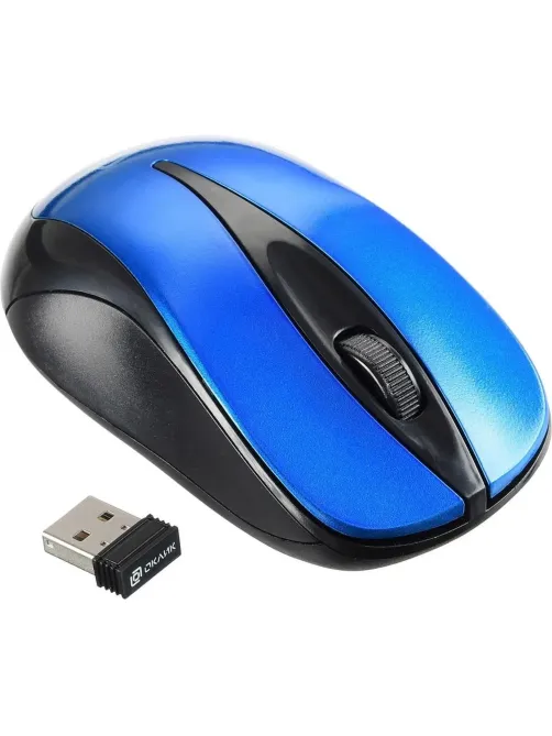 Мышь компьютерная Oklick 675MW ч/с оптич (800dpi) беспроводная USB (2but)