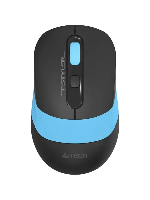 Мышь компьютерная A4Tech Fstyler (FG10 BLUE)черн/син/2000dpi/беспроводн/4кн