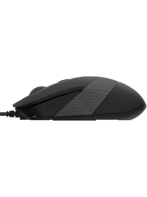 Мышь компьютерная A4Tech Fstyler FM10S черный/серый 1600dpi/USB/4but