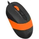 Мышь компьютерная A4Tech Fstyler FM10S черный/оранж (1600dpi) USB (4but)